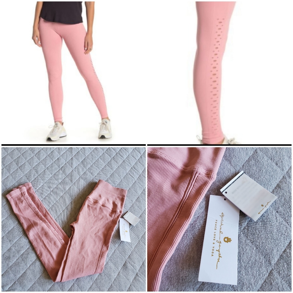 Spiritual Gangster Self Love Pink LeggingsXS
